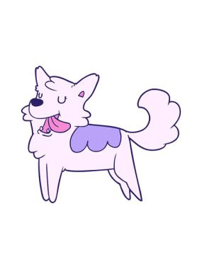 Mutlu köpeğin animasyonunu kes ve durdur