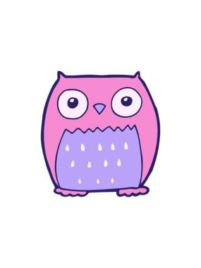 baykuşun radyoaktif parlayan animasyonu