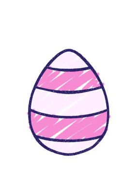 Paskalya Yumurta Tebeşiri Çiziminin animasyonunu genişletiyorum