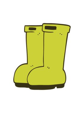 Çizgi film karalamalarının renk değişimi kırmızı çizgiler