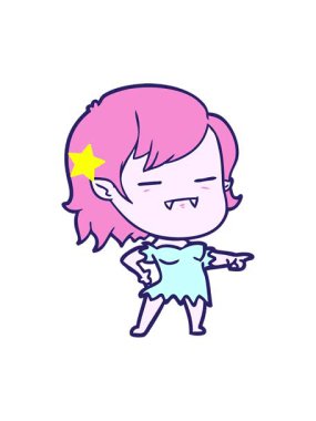 Parlayan yıldızlar ölümsüz vampir kız çizgi filminin animasyonunu etkiler.