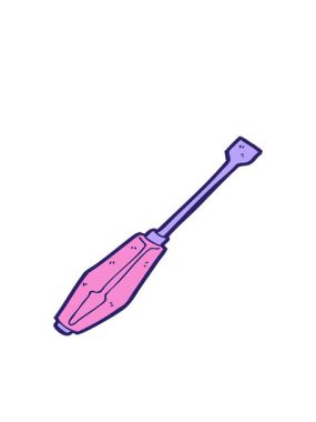 çizgi film tornavidasının hareketli animasyonu