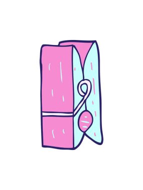 karikatür mandalının hareketli animasyonu