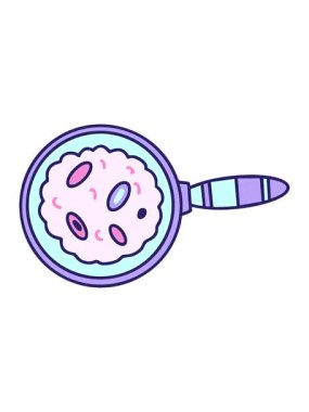 Brezilya geleneksel galinhada yemeğinin limonlu karikatürünün hareketli animasyonu