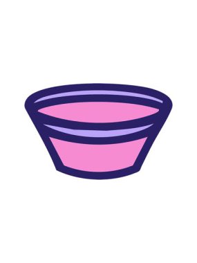 Basit bir Japon sake bardağı tasarımının basınçlı animasyonu