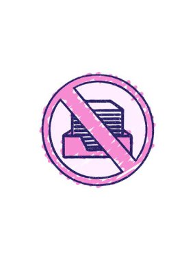 Evrak Çizimi Yok Çiziminin radyoaktif parlayan animasyonu