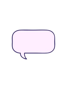 Tatlı konuşma baloncuğunun yıldız patlaması etkisi animasyonu