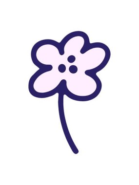 Basit çiçekleri salla ve duraklat