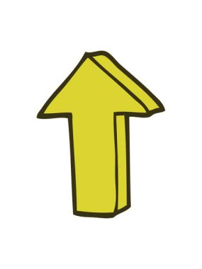 Çizgi film karalama okunun renk animasyonu değişiyor