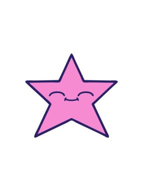 Satış animasyonu. Altın yıldızın şirin bir çizgi filmi.