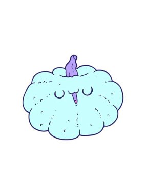 Mutlu balkabağı çizgi filminin hareketli animasyonu