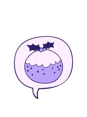 Konuşma baloncuklu çizgi film pudinginin animasyonunu genişletiyorum.