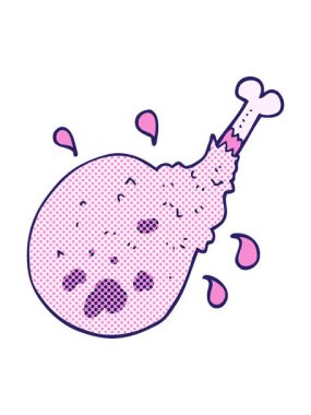 Parlak ışık efekti serbest çizim çizgi film etinin animasyonu