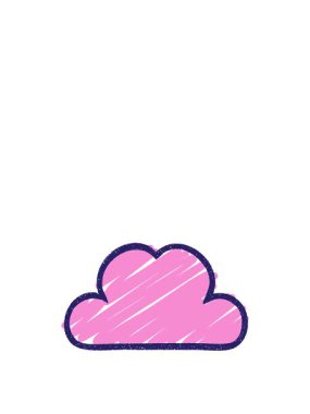 Garip Bulut Tebeşiri Çiziminin Canlandırması