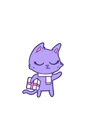 Sakin kedi çiziminin animasyonunu genişletiyor