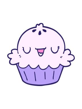 Tatlı çizgi film turtasının hareketli animasyonu