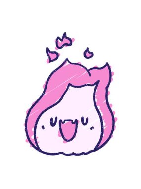 Alev Tebeşiri Çiziminin basınçlı animasyonu