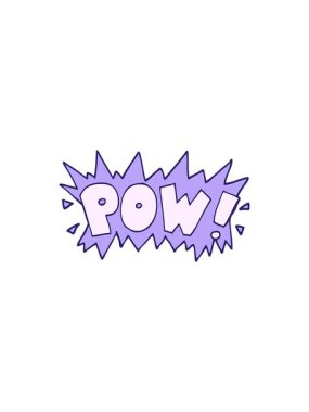 Kelime karalamalarının çizgi film animasyonunun ayrıştırıcı etkisi