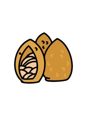 Birkaç geleneksel Brezilya coxinha 'sının yıldız patlaması etkisi animasyonu