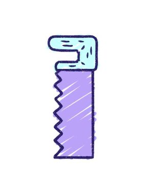 Testere Tebeşiri Çizimi 'nin titreyen animasyonu