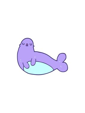 sales flash animation of cartoon seal drawing