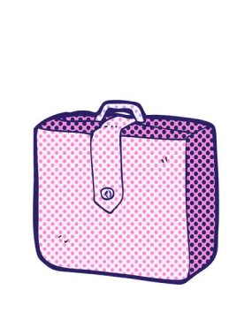 Çizgi film bavulunun animasyonunu açıyorum.