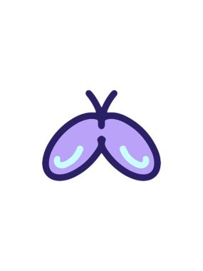 Basit ve cesur kelebek çiziminin dikkat çekici animasyonu