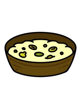 Brezilya karikatürünü limonlu geleneksel galinhada yemeğinin renk değişimi