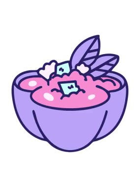 Geleneksel sıcak Brezilya feijoada yahnisinin pixelize etkisi