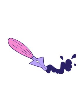 karikatür dolmakaleminin basınçlı canlandırması