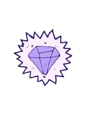 Karikatür zümrüt hareketli animasyon