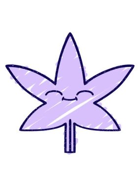 Yaprak Tebeşir Çiziminin neon ışık efekti canlandırması