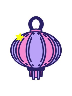 Parıldayan yıldızlar ışıkla parlayan bir fenerin animasyonunu etkiler.