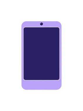 Cep telefonu grafik vektör resimleme simgesinin ışık efekti canlandırması