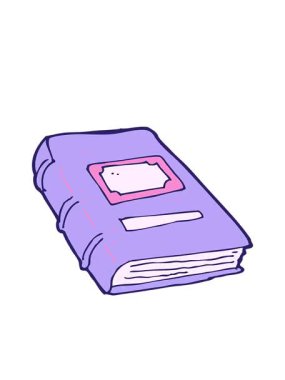 karikatür eski kitabının hareketli animasyonu