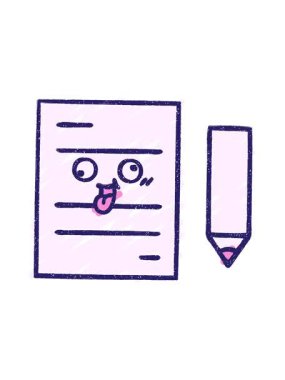 Ofis Kağıdı Kalıplı Çizim 'in titreşimli hareket animasyonu