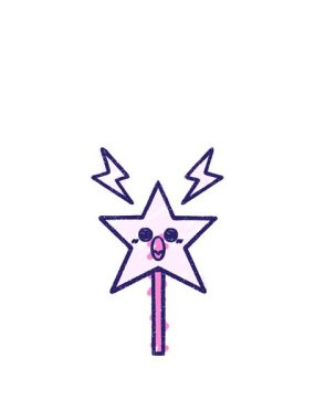 Sihirli değnek çiziminin animasyonunu genişletiyor