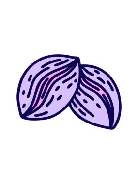 Kahve çekirdeği tasarımının neon ışık efekti animasyonu