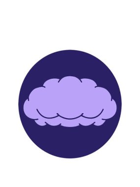 Gri bir bulutun görüntüsü canlandırılıyor