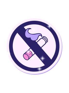 Çizgi film animasyonu sigara içilmesine izin vermiyor.