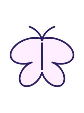 Basit bir kelebek çiziminin dikkat çekici animasyonu