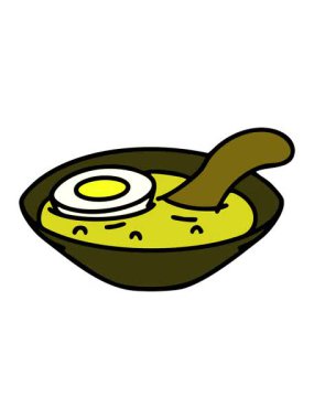 Geleneksel kasede erişte çorbasının renk değişimi