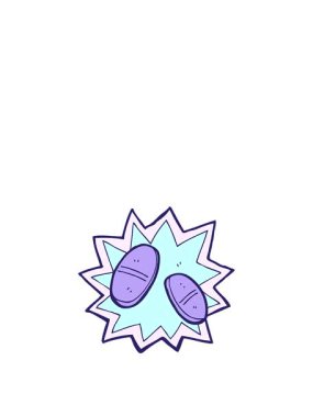 Ağrı kesici karikatür elementinin animasyonunu genişletiyorum.