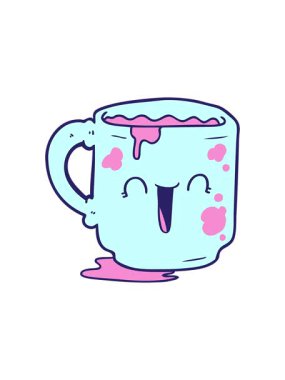 Kirli ofis kupasının ışık efekti animasyonu