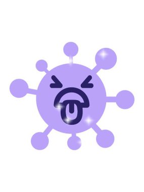 Sinirli virüs dizaynının ışıltılı etkisi