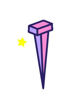 Parıldayan yıldızlar demir bir çivinin hareketini etkiler.