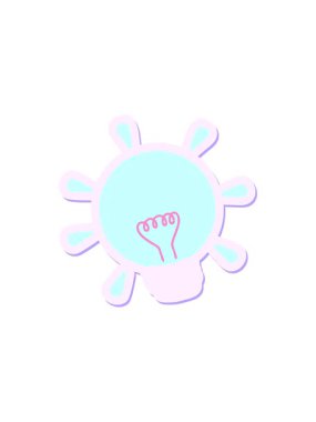 Ampul çıkartmasının radyoaktif parlayan animasyonu