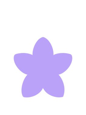 Geleneksel Japon tarzı tek bir çiçek tasarımının animasyonunu genişletiyor