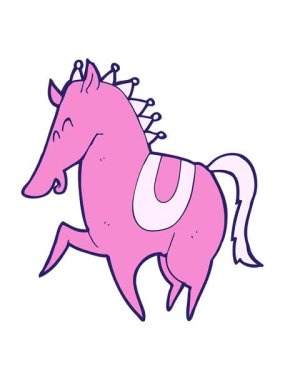 Çizgi film hoplayıp zıplayan atların animasyonunu durdurup duraklat