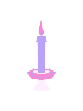 Bob ve Duraklat yanan mumun animasyonunu